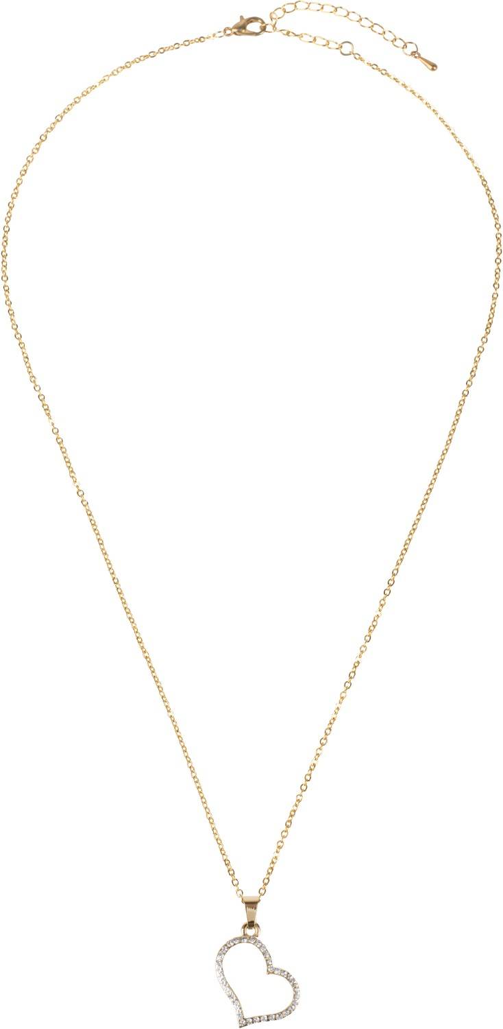 Stylebreaker Schmuck Set Halskette und Ohrringe mit Herz Sonderangebot