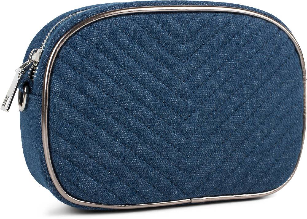 Stylebreaker Multi Bauchtasche Umhängetasche in Jeans Optik Versandkostenfrei