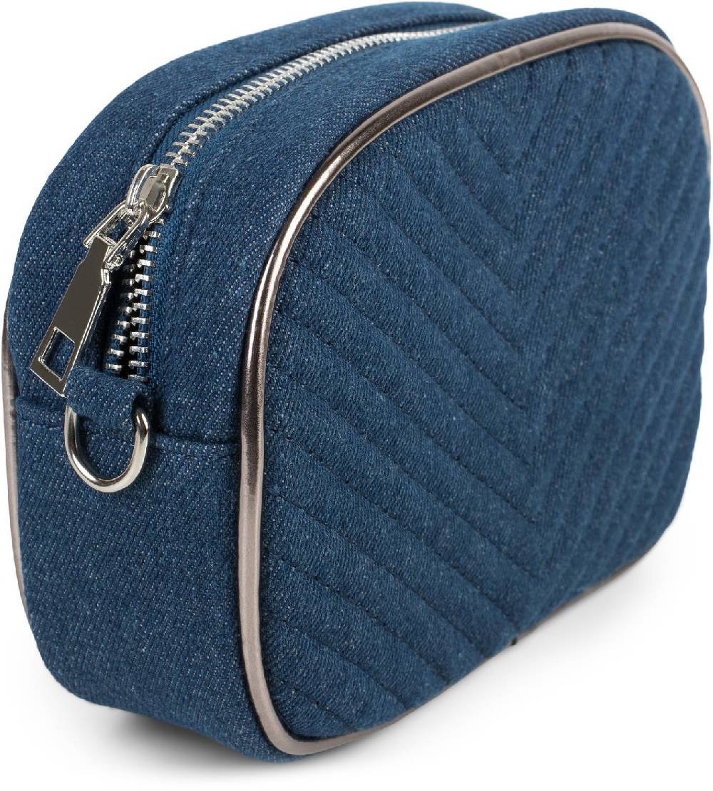 Stylebreaker Multi Bauchtasche Umhängetasche in Jeans Optik Versandkostenfrei