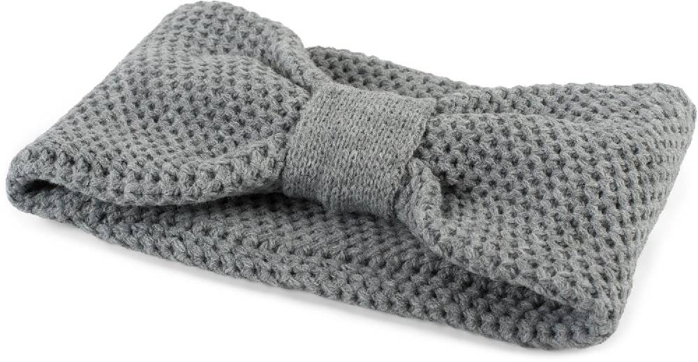 Stylebreaker Stirnband mit Knoten und Perl Strickmuster Begrenztes Angebot