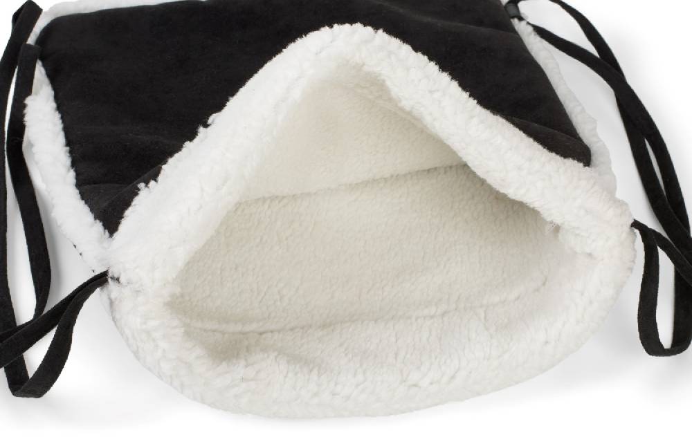Stylebreaker Turnbeutel mit Teddyfell Futter Exklusivangebot