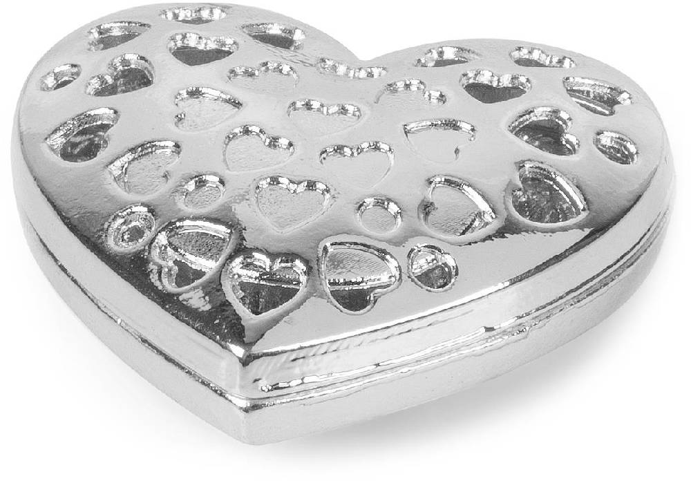 Stylebreaker Herz Magnet Brosche mit Strass Saisonschlussverkauf