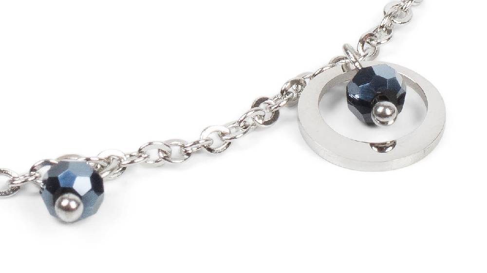 Stylebreaker Fußkettchen mit Ring und Perlen Anhängern Bestseller
