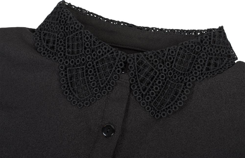 Stylebreaker Blusenkragen mit Kragen aus Häkelspitze JETZT KAUFEN