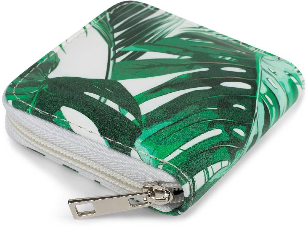 Stylebreaker Mini Geldbörse mit Palmen Print Letzte 2 Tage