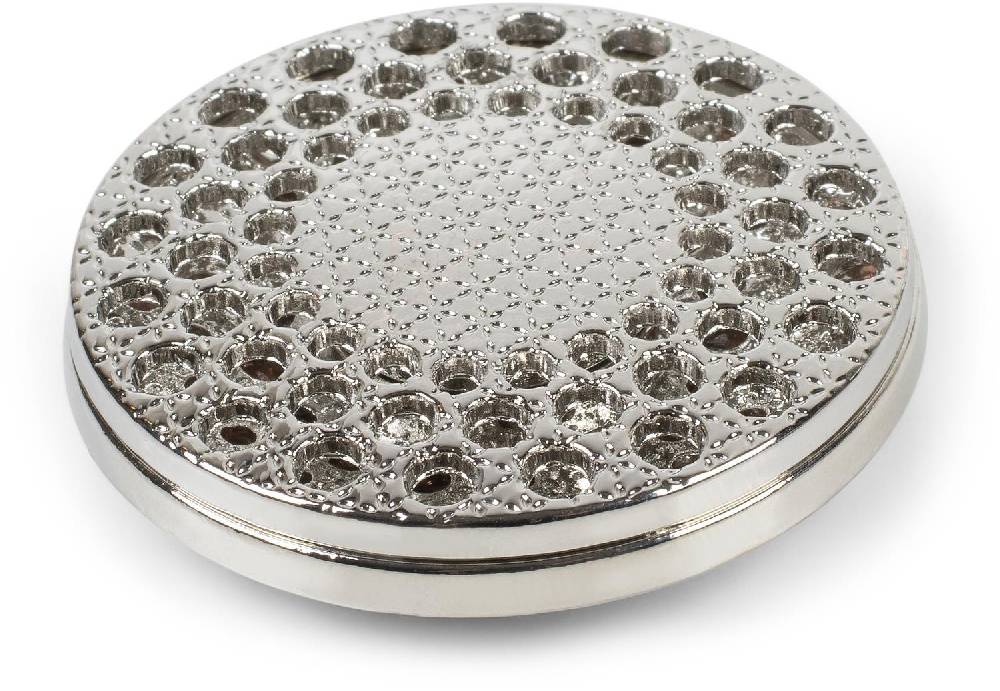 Stylebreaker Runde Magnet Brosche mit Strass Vierteljährliche Förderung