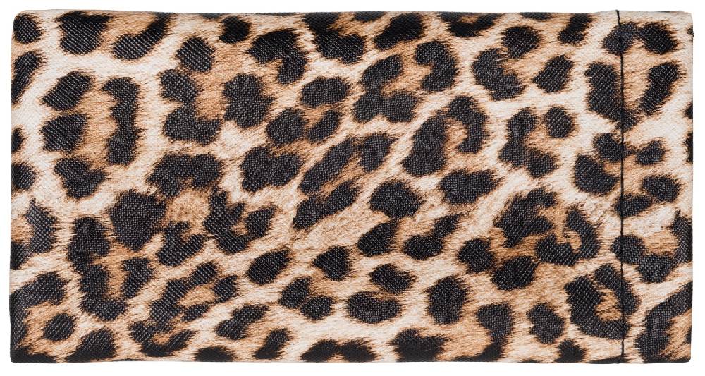 Stylebreaker Brillenetui mit Leoparden Muster und Putztuch Bis zu 55% Rabatt