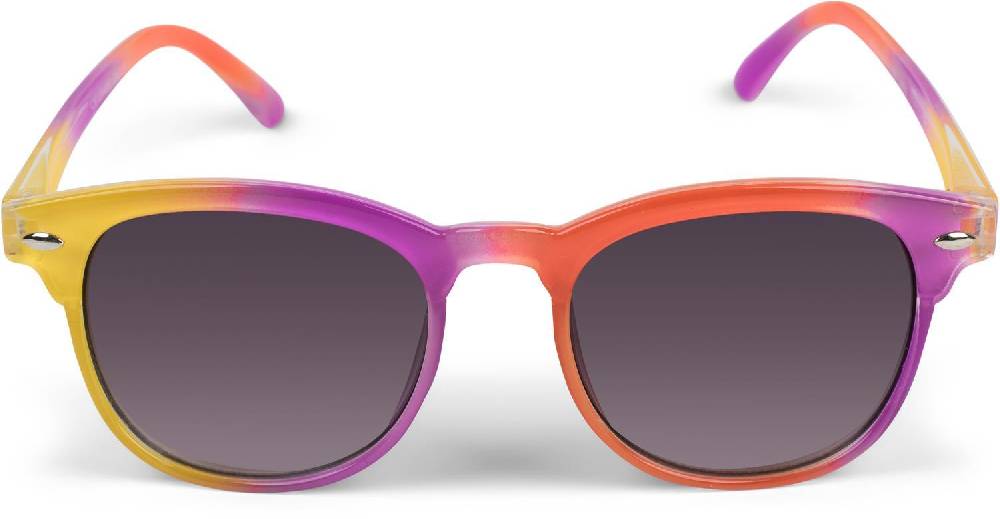 Stylebreaker Kinder Nerd Sonnenbrille in Regenbogen Farben Super Rabatt