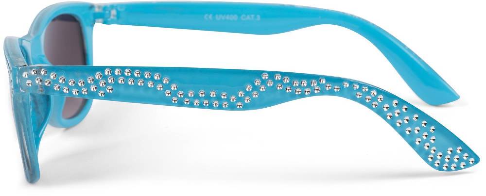 Stylebreaker Mädchen Nerd Sonnenbrille mit Strass Clearance-Verkauf