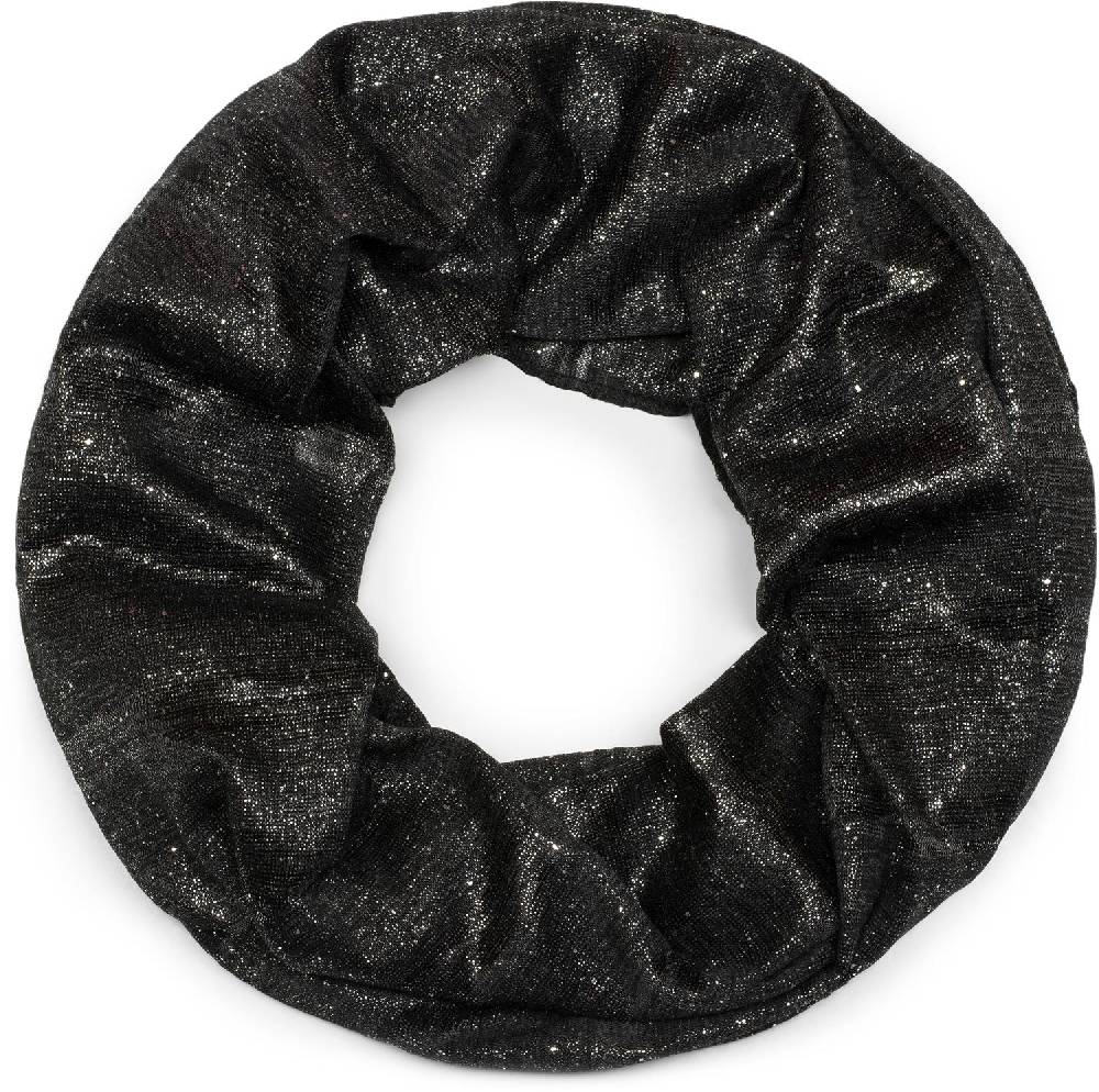 Stylebreaker Loop Schal mit Glitzerfaden und kleinen Pailletten Kostenloser Versand international