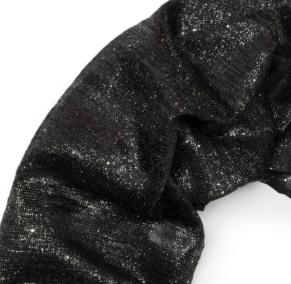 Stylebreaker Loop Schal mit Glitzerfaden und kleinen Pailletten Kostenloser Versand international