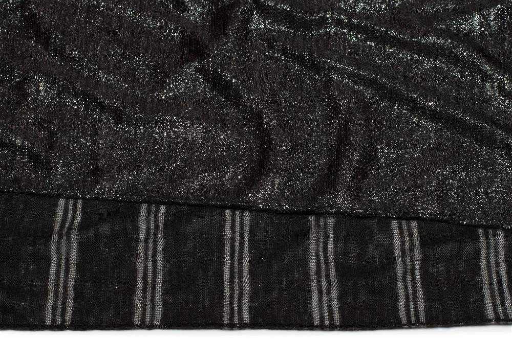 Stylebreaker Loop Schal mit Glitzerfaden und kleinen Pailletten Kostenloser Versand international