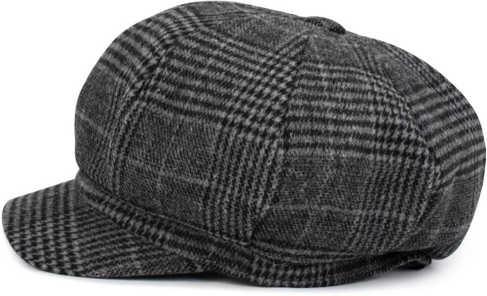 Stylebreaker Bakerboy Mütze mit Glencheck Karo Muster Günstig kaufen