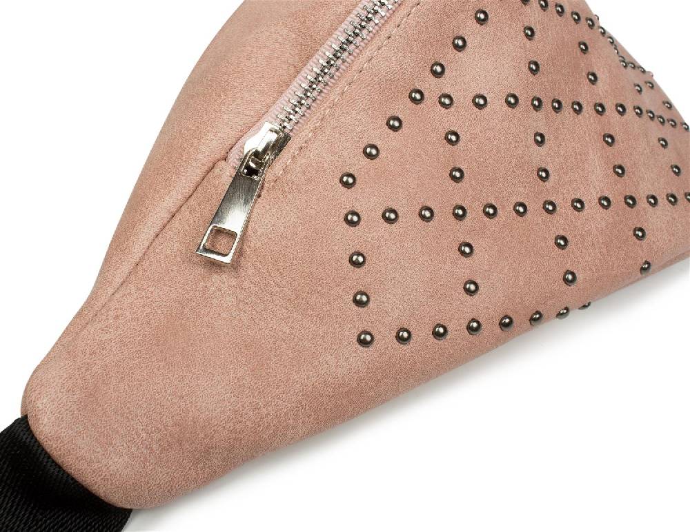 Stylebreaker Bauchtasche Kugelnieten Raute, Gürteltasche Exklusivangebot