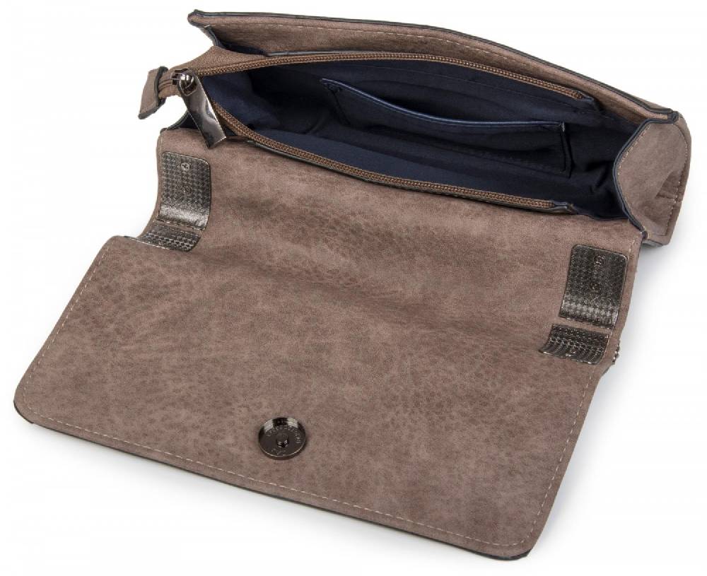 Stylebreaker Clutch mit Metallspangen Preisnachlass