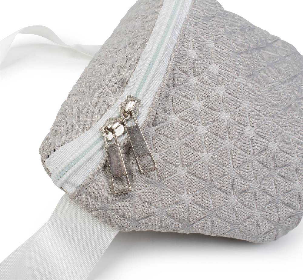 Stylebreaker Bauchtasche geometrische Prägung, Gürteltasche Saisonschlussverkauf