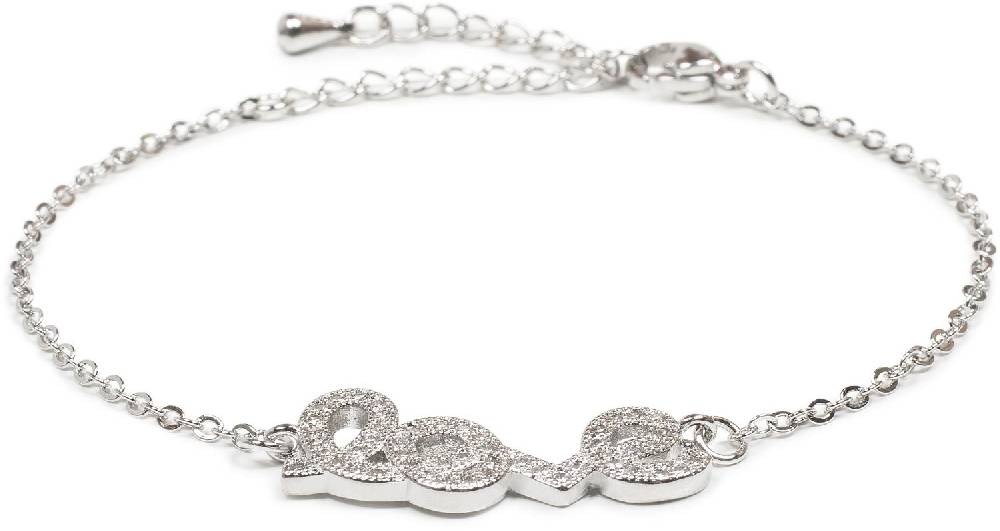 Stylebreaker Armkette mit Strass Element 'love' Osterangebot