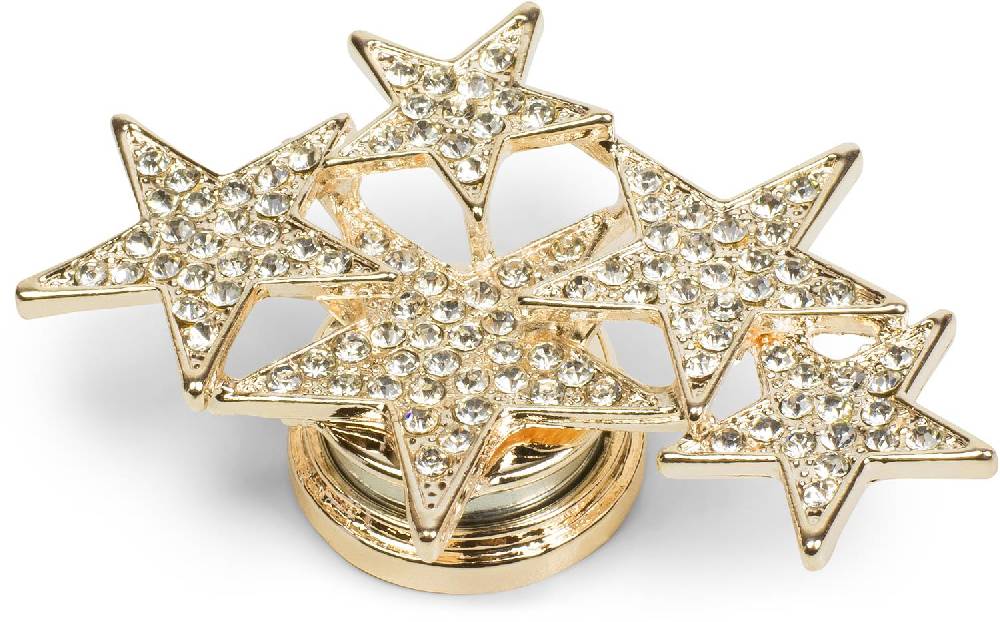 Stylebreaker Magnet Brosche mit Sternen und Strass Riesige Ersparnisse