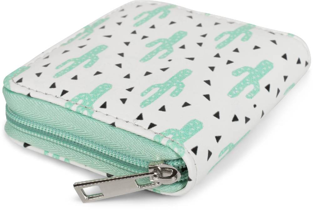 Stylebreaker Mini Geldbörse mit Kaktus Muster Begrenzte Freigabe