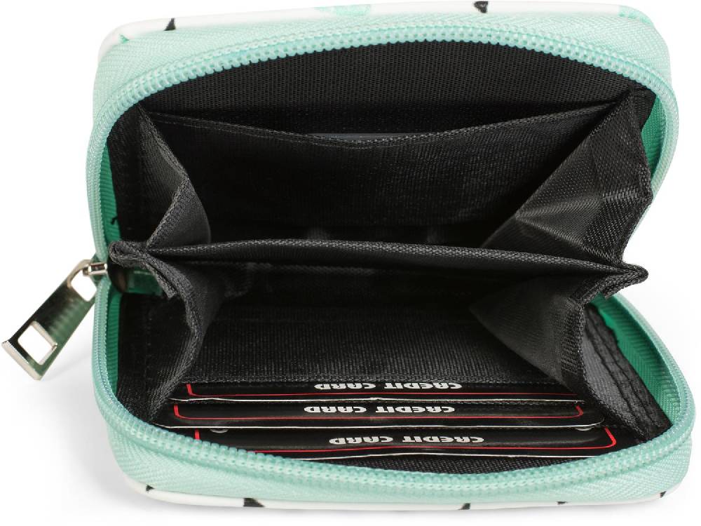 Stylebreaker Mini Geldbörse mit Kaktus Muster Begrenzte Freigabe