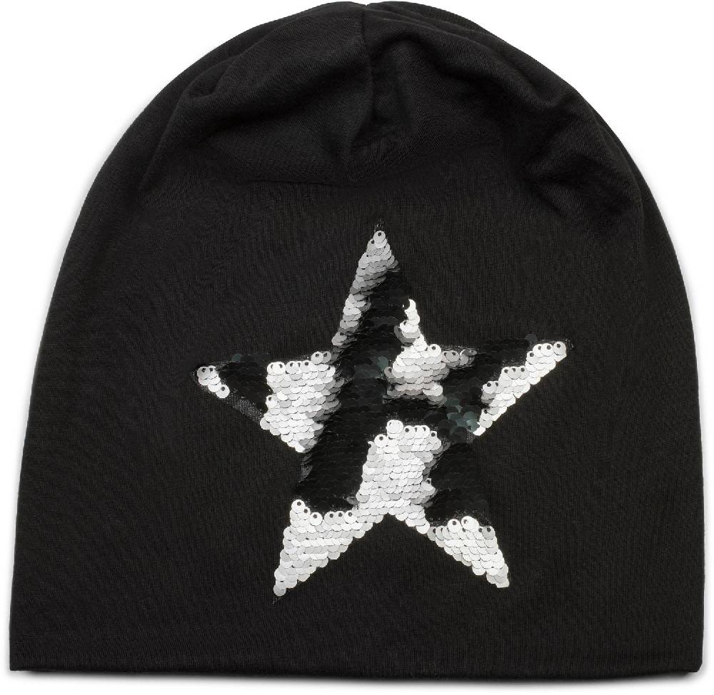 Stylebreaker Beanie mit Wendepailletten Stern Bis zu 60% Rabatt