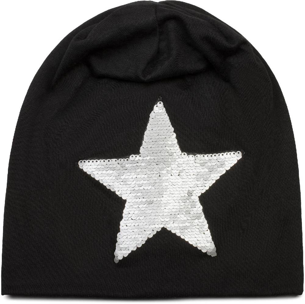 Stylebreaker Beanie mit Wendepailletten Stern Bis zu 60% Rabatt