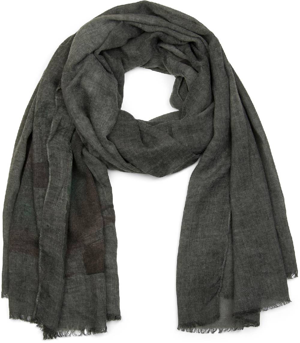 Stylebreaker Schal mit Boho Federprint Outlet
