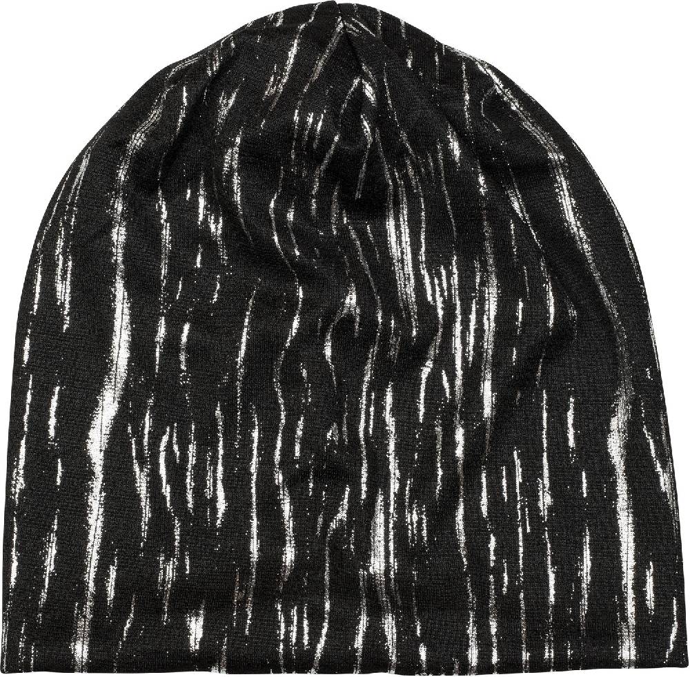 Stylebreaker Beanie mit Metallic Streifen Print Angebote