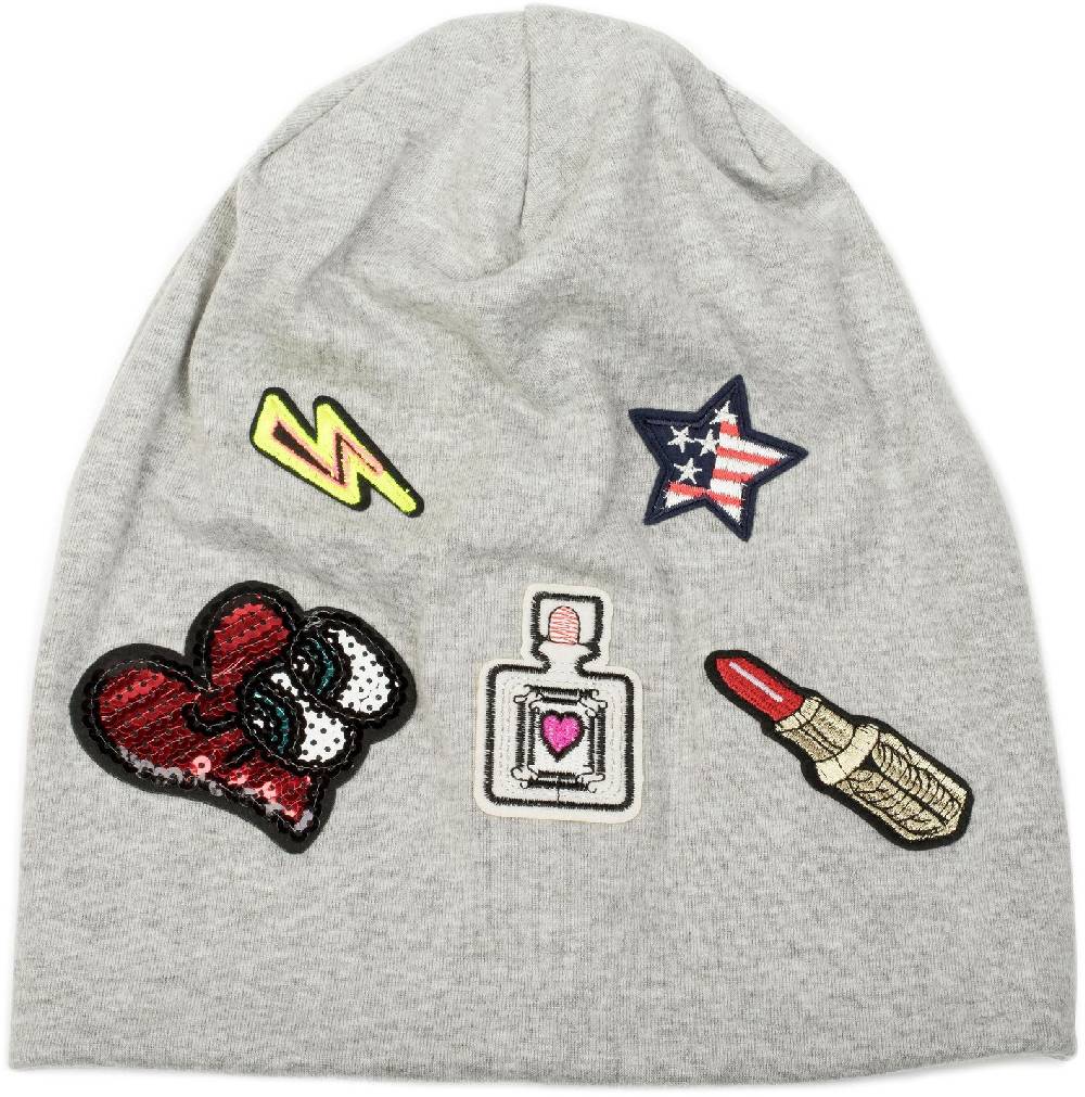 Stylebreaker Beanie mit Patches Exklusive Angebote