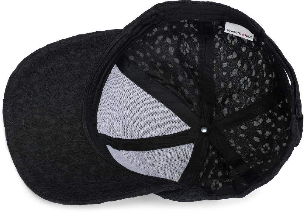 Stylebreaker Cap mit All Over Spitze Blitzangebot