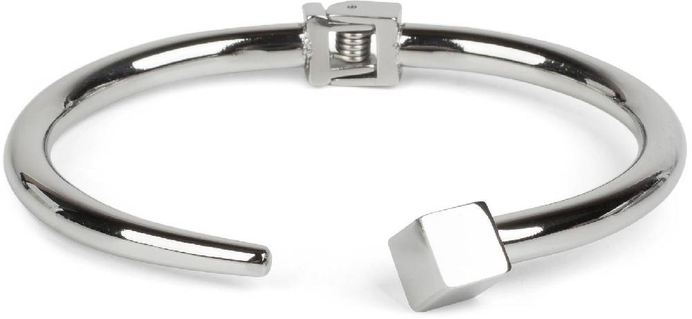 Stylebreaker Edelstahl Klapp Armband mit Würfel Kauf eins, bekomm eins gratis