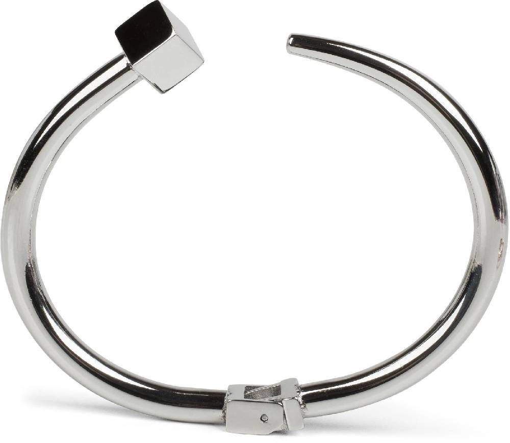Stylebreaker Edelstahl Klapp Armband mit Würfel Kauf eins, bekomm eins gratis