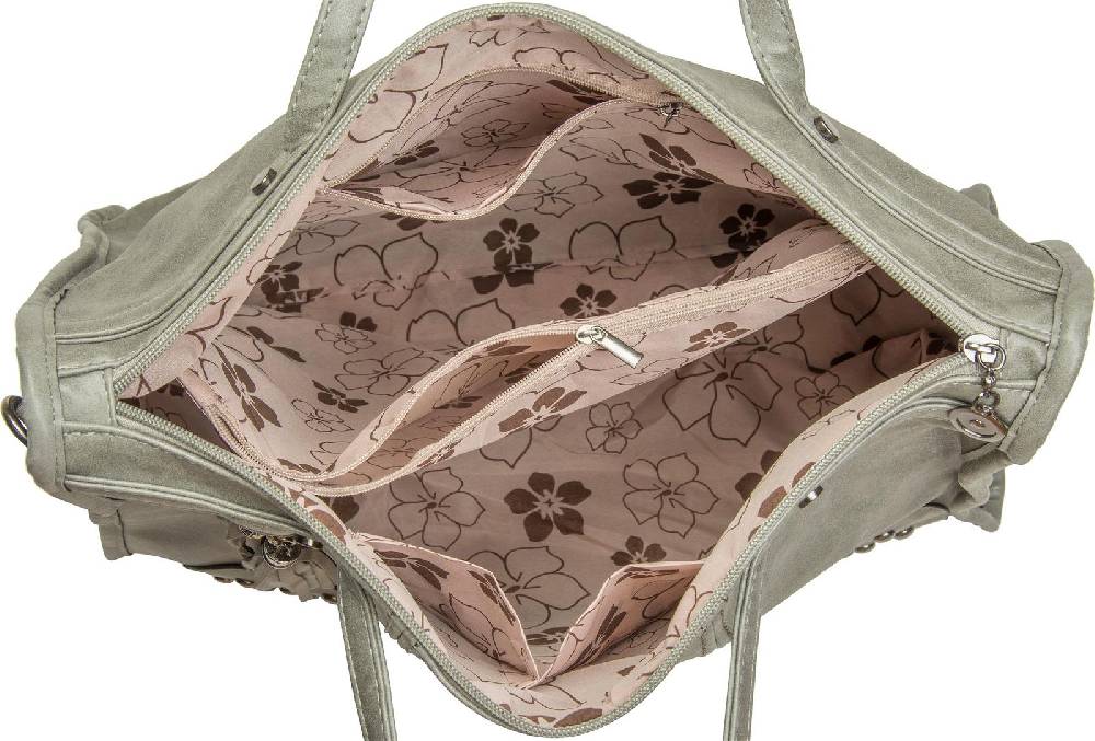 Stylebreaker Henkeltasche mit Nieten und Quaste Tägliche Deals