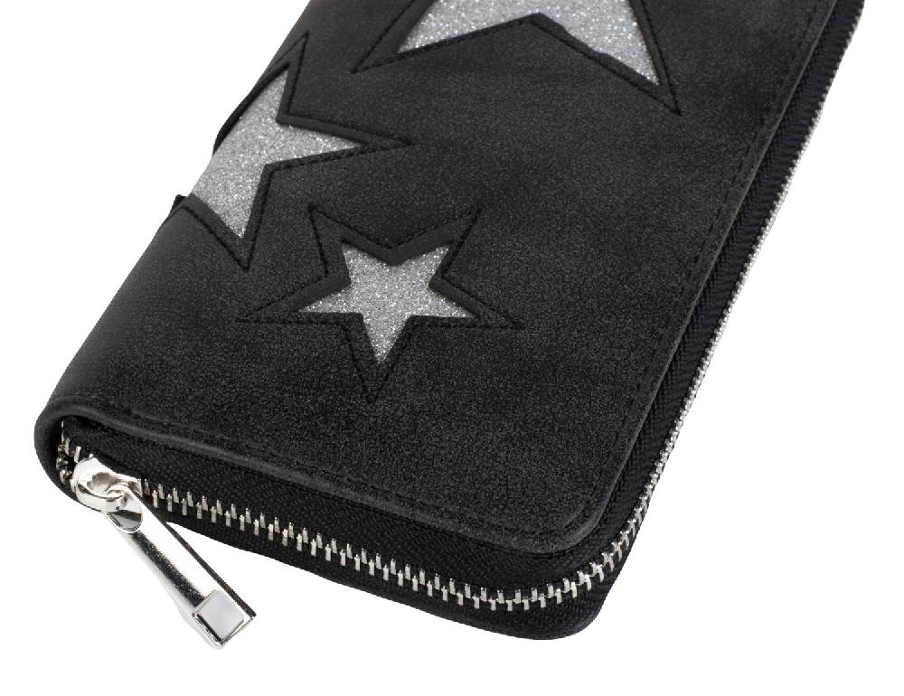 Stylebreaker Geldbörse mit glitzerndem Stern Cutout Kostenloser Versand international