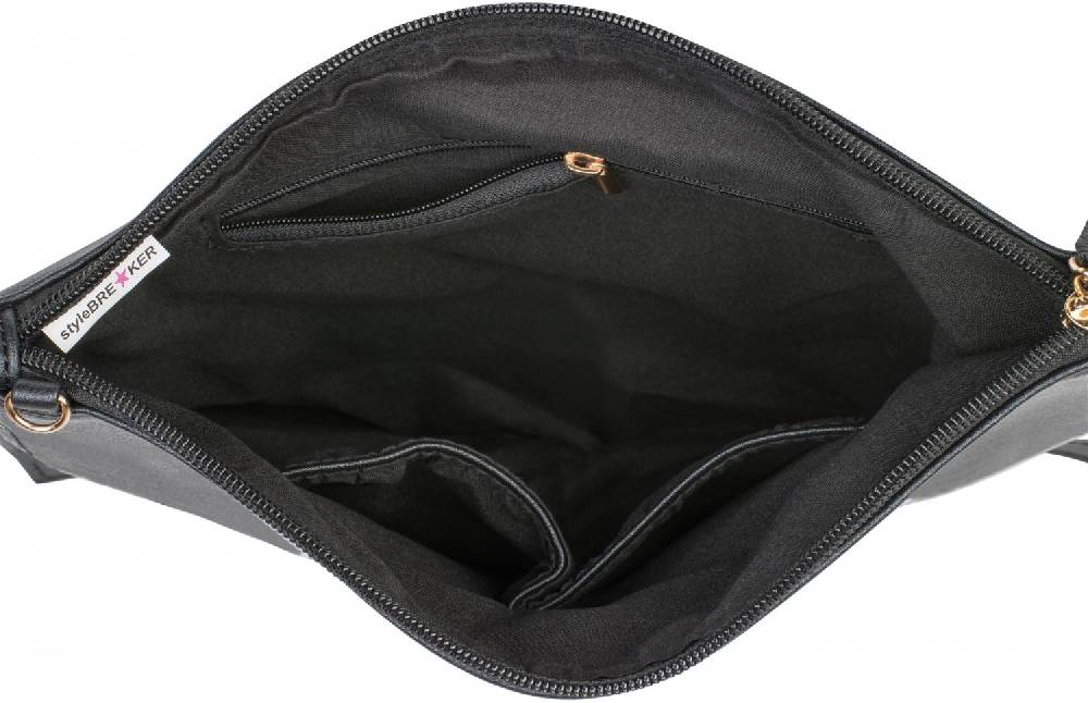 Stylebreaker Clutch mit YES und NO Print Hotsell