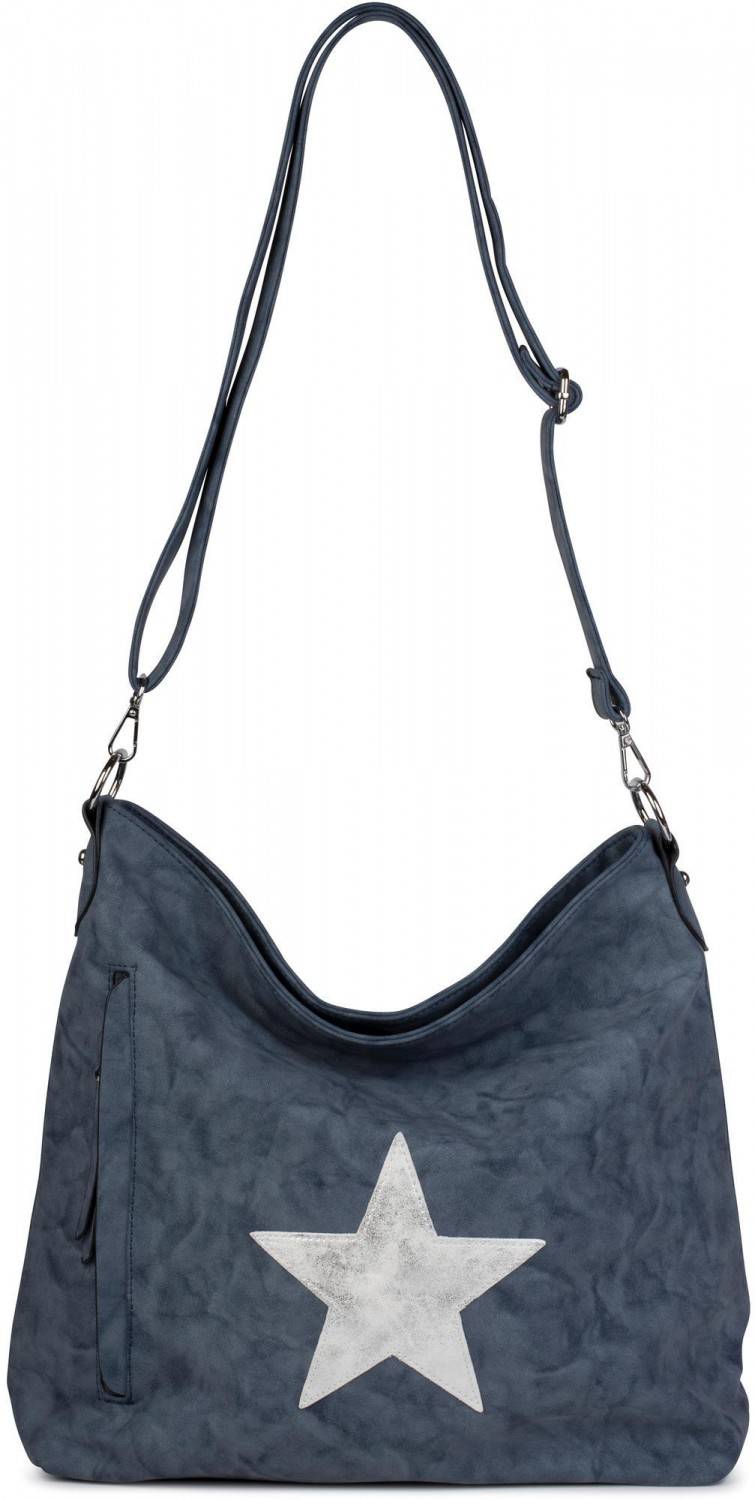 Stylebreaker Shopper mit Stern im Vintage Look Blitzverkäufe
