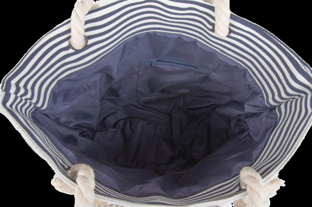 Stylebreaker Strandtasche mit Streifen und Anker Weihnachtsangebot