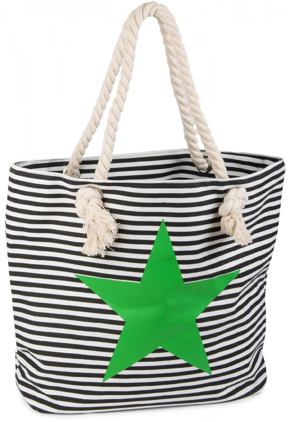 Stylebreaker Strandtasche mit Streifen und Stern Muttertagsangebot