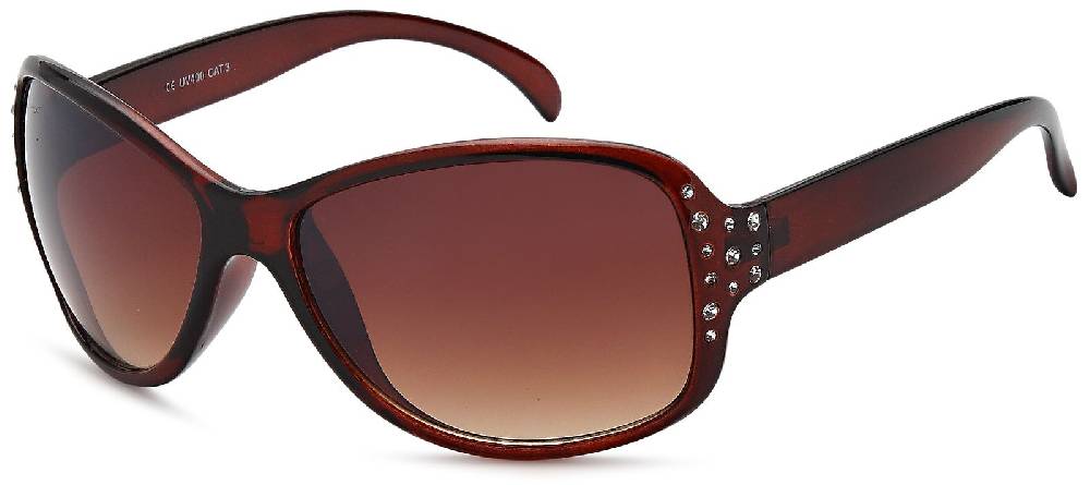 Stylebreaker Sonnenbrille Schmetterlingsform mit Strass Lagerräumung