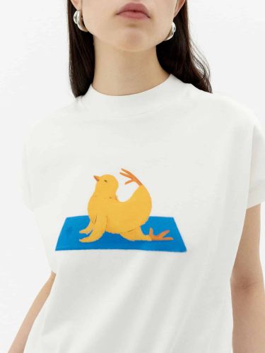 glore Thinking MU Yogui Animal Volta T-Shirt Outlet