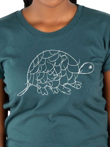 glore KIPEPEO CLOTHING Damen Tortoise T-Shirt Limitierter Zeitrabatt