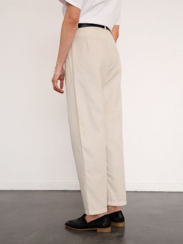 glore Rotholz Cropped Pantalone Exklusivangebot
