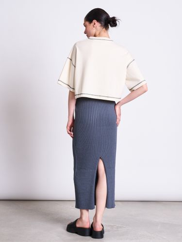 glore JAN 'N JUNE Cropped Boxy T-Shirt Blomst Online Outlet