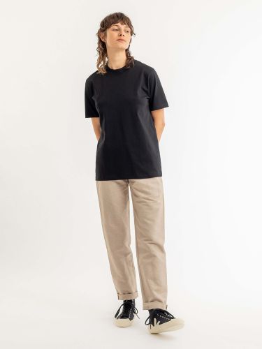 glore Rotholz Big Collar T-Shirt Sonderangebot der Fabrik