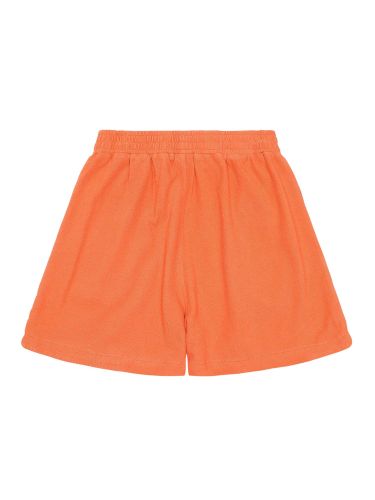 glore Knowledge Cotton Apparel POSEY Elastic Waist Bouclé Shorts Kostenloser Versand international