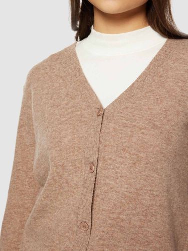 glore Knowledge Cotton Apparel Lambswool V-Neck Cardigan Super Sparpreis