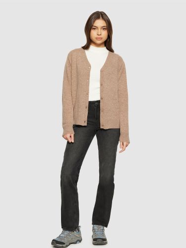 glore Knowledge Cotton Apparel Lambswool V-Neck Cardigan Super Sparpreis