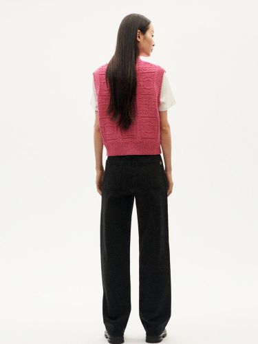 glore Thinking MU Links Mica Knitted Vest Neueste Stile