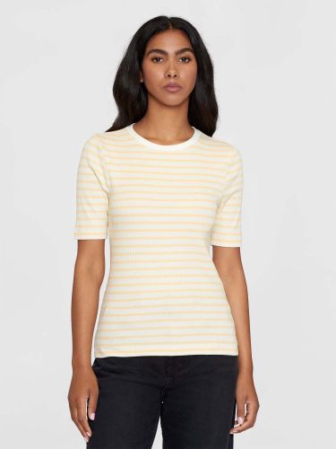glore Knowledge Cotton Apparel Striped Rib T-Shirt Schlussverkauf