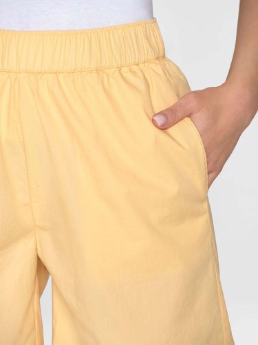 glore Knowledge Cotton Apparel POSEY Wide Mid-Rise Poplin Bermuda Shorts Muttertagsangebot